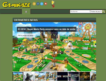 Tablet Screenshot of gamikaze.com